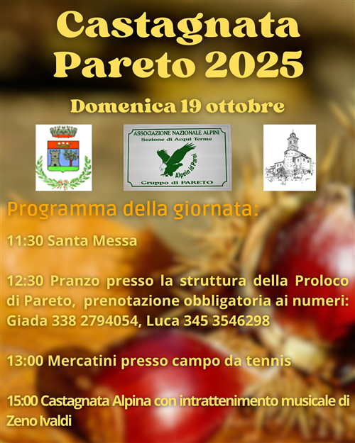 CASTAGNATA 19 Ottobre 2025