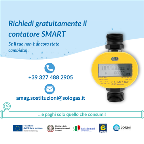 sostituzione contatori acqua